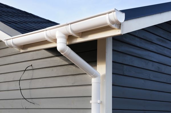 PVC Rain Gutter Installation in Gastonia