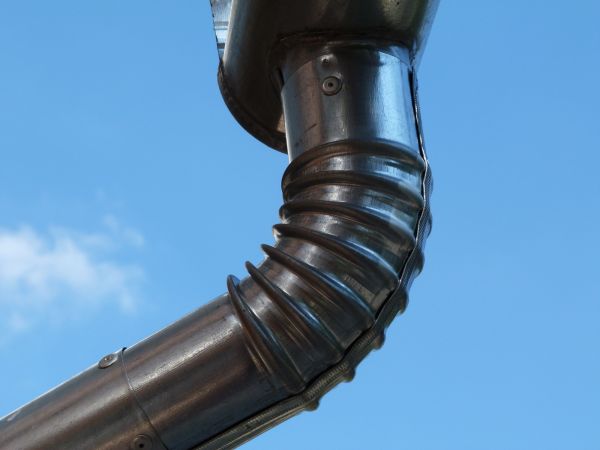 Metal Downspout Installation in Gastonia