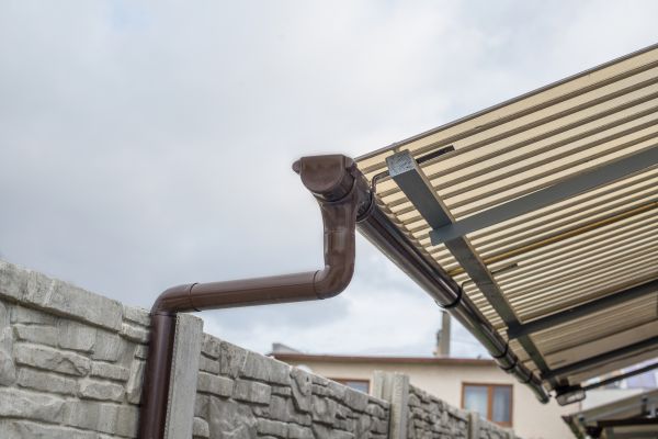 Plastic Downspout Installation in Gastonia